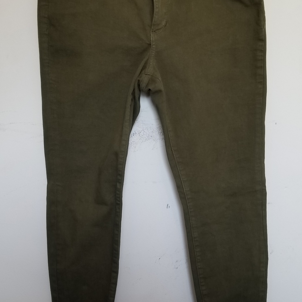 a.n.a. Olive Womens Skinny Ankle Pants Jeans Sz 12